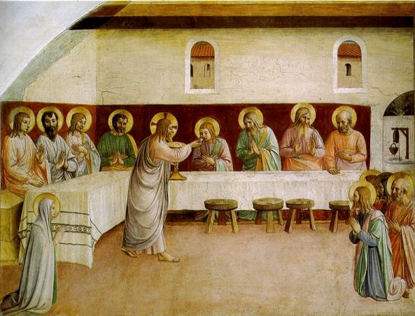 The Last Supper, Fra Angelico, 1522